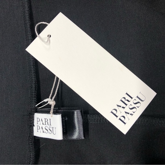 Pari Passu 7D (24 hourglass) flared leggings black modal plus size - Picture 10 of 13